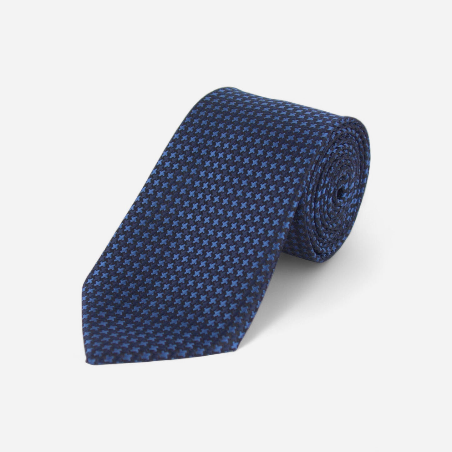 Navy Geometric Tie