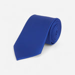 Blue Solid Tie