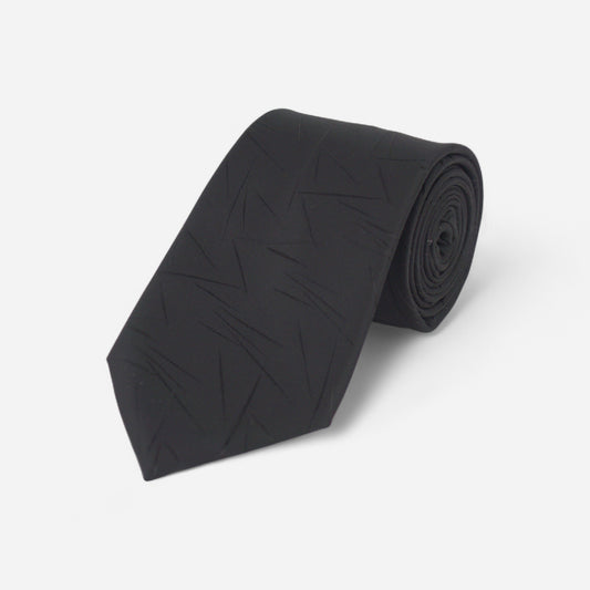 Black Lines Tie