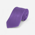 Purple Solid Tie