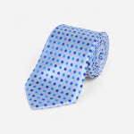 Blue Polka Dot Tie