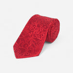 Red Paisley Tie