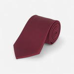 Burgundy Solid Tie
