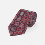 Red Medallion Tie