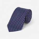 Navy Geometric Tie