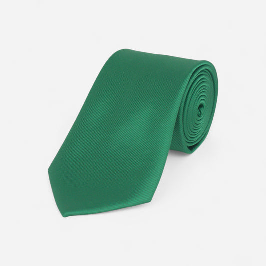 Green Solid Tie