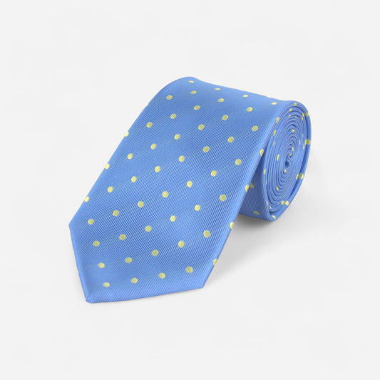 Blue Polka Dot Tie