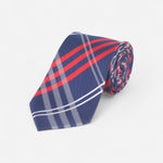 Blue Plaid Tie