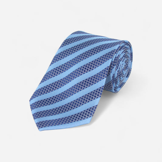 Blue Striped Tie